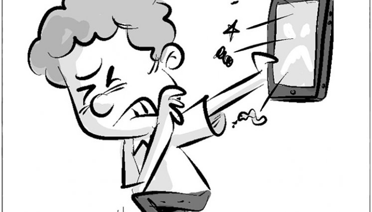 Caricatura @yeyonet