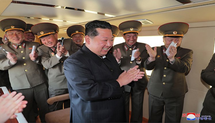 Prueba de misil balísticos en Corea del Norte