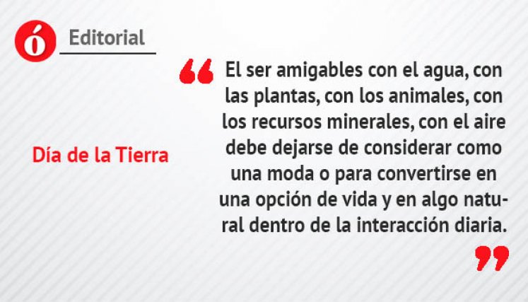 Editorial 22 de abril