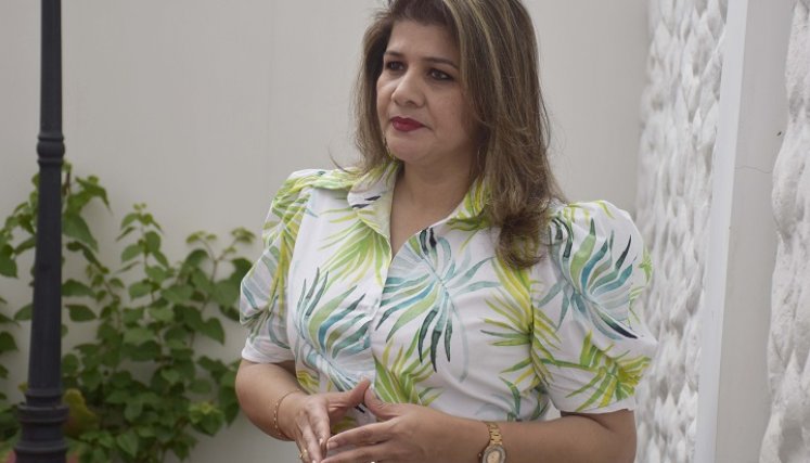 Lorena Ríos Cuéllar, nueva senadora por Norte de Santander./Foto Pablo Castillo