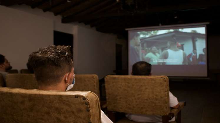 Cine mexicano en la Museo Casa Natal General Santander./ Foto: Cortesía.