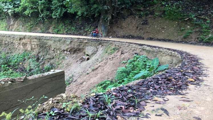 Los campesinos de la zona del Catatumbo están dispuestos a efectuar un paro indefinido debido al abandono por parte del Estado. Reclaman acciones para mitigar efectos de la ola invernal. / Foto: Cortesía / La Opinión 