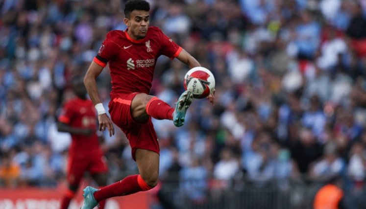 Luis Díaz es un goleador  que le ha dado varias glorias al Liverpool. FOTO: AFP