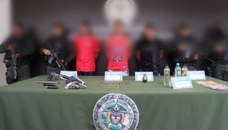 Alias ‘Yeikon’, ‘Pulido’ y ‘Luigi’ fueron capturados en El Páramo y La Hermita.