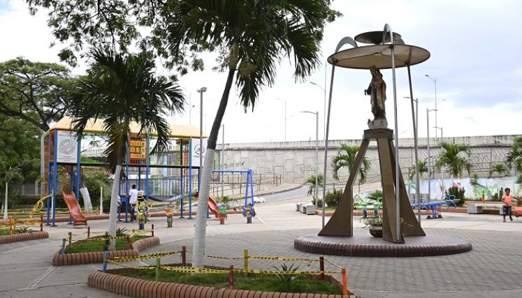 El parque de La Virgen es reconocido como el parque más bonito de Atalaya