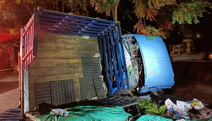 accidente en el canal Bogotá.