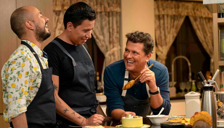 Carlos Vives, en la cocina de Home & Health 