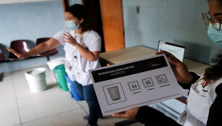 MSF estuvo presente en comunidades fronterizas del estado Táchira. Foto Cortesía /La Opionión    