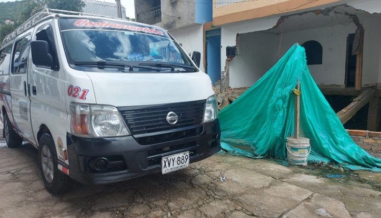 Inminente peligro por el desplome de unas viviendas en el barrio Las Mercedes de Ocaña. La administración se encuentra a la espera de una consultoría para presentar el proyecto y canalizar recursos. / Foto: Javier Sarabia / La Opinión 