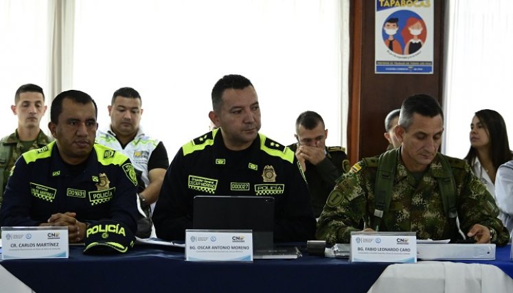 Las autoridades entregaron un parte de tranquilidad frente a la segunda vuelta presidencial./Foto Jorge Gutiérrez-La Opinión