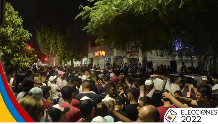 Cucuteños celebran el triunfo de Gustavo Petro 