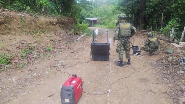 Ejército evitó una tragedia en El Tarra