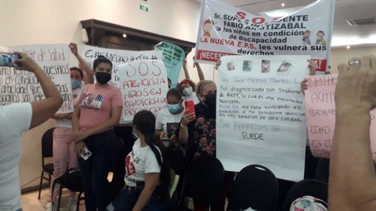 Veedores organizan plantón para exigir a las EPS cumplir acuerdos