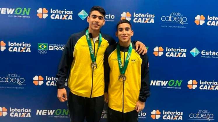 Camilo Vera y Ángel Barajas, gimnastas cucuteños 