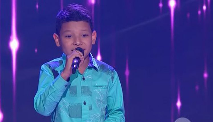 camilo, el hijo de excombatientes que conmovió en inicio de La Voz Kids