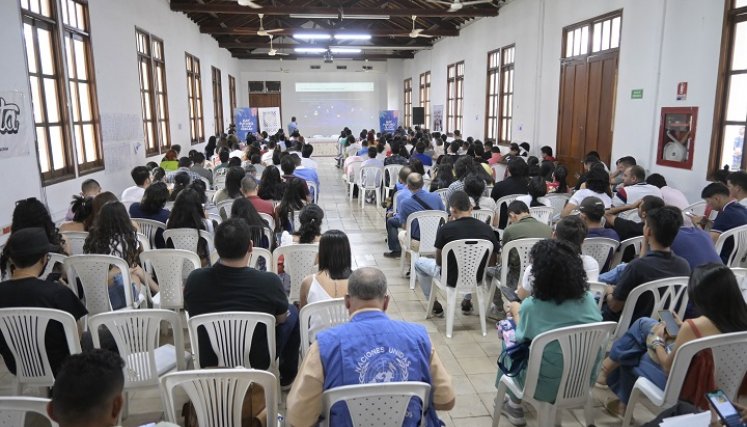 El cucuteño Arturo Charria fue el coordinador del capítulo de niñez, de la Comisión de la Verdad. /Foto Pablo Castillo