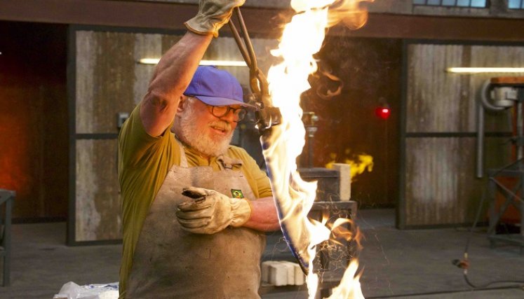 Desafío sobre fuego. / Foto: Cortesía