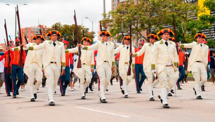 Desfile militar 20 de julio