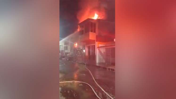 Incendio en Cúcuta