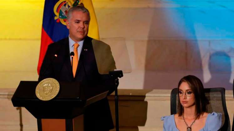 Iván Duque, presidente de Colombia