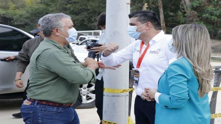 En diciembre de 2020 durante el encuentro con el presidente de la República se anunciaron recursos para terminar el Plan Maestro de Alcantarillado de Ocaña.