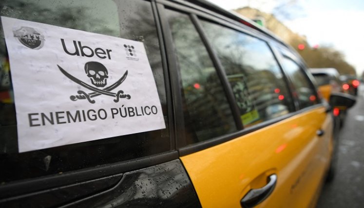 Uber. / Foto: AFP