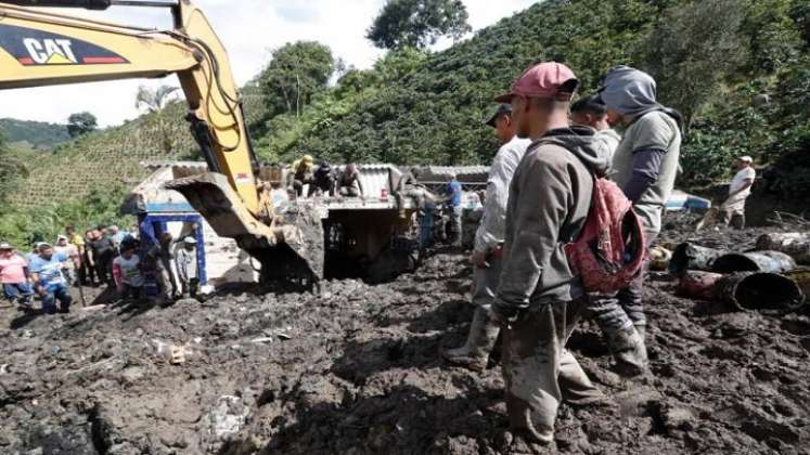 Apareció la última niña que buscaban en derrumbe de Antioquia./  FOTO: MANUEL SALDARRIAGA