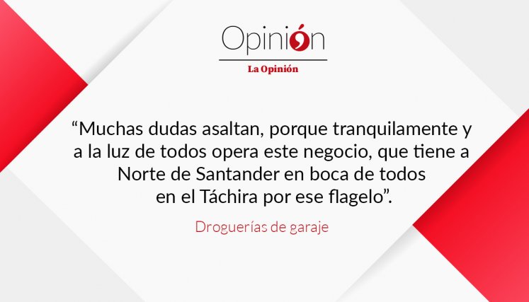 Droguerías de garaje