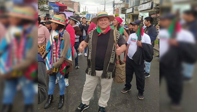 Giovani Yule Líder indígena Giovani Yule fue designado Director de la Unidad de Tierras./Foto: Colprensa