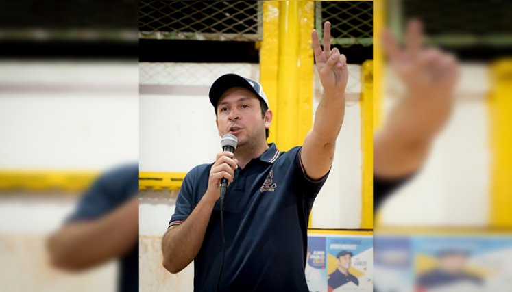 Juan Felipez Corzo fue el ganador de la quinta curul de la Cámara de Norte./Foto archivo