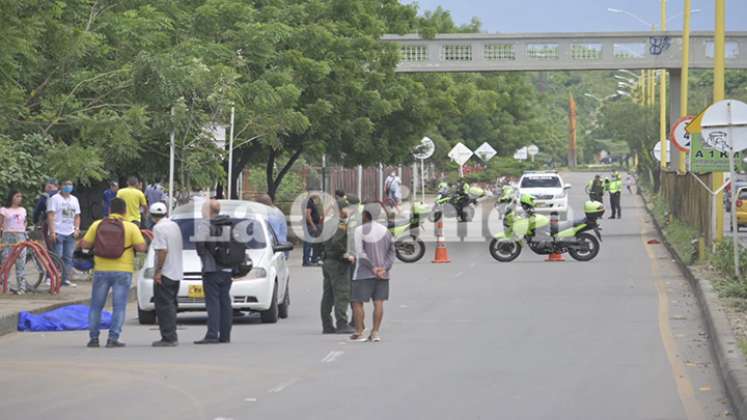 Accidente de tránsito dejó una mujer muerta en Cúcuta./Foto: La Opinión