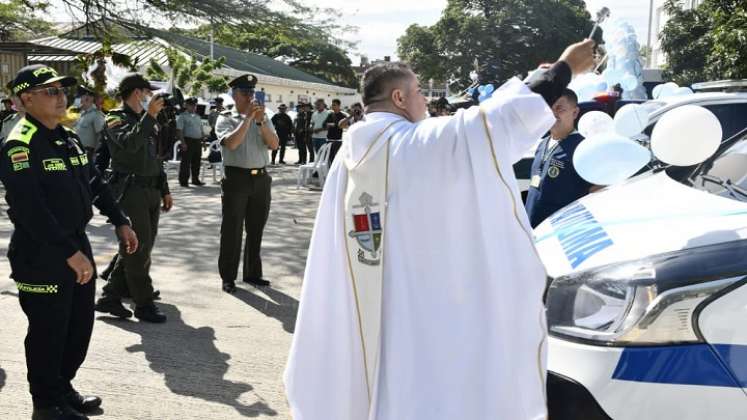 La Policía de Norte de Santander celebró el Día de la Virgen del Carmen./Foto: cortesía