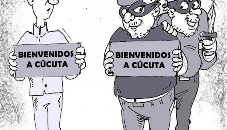 Caricatura @Colombiatura