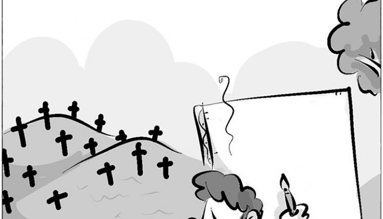 Caricatura @yeyonet