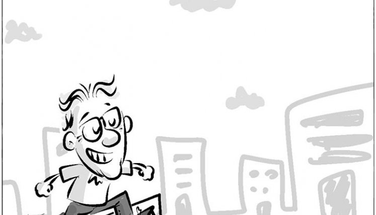 Caricatura @yeyonet