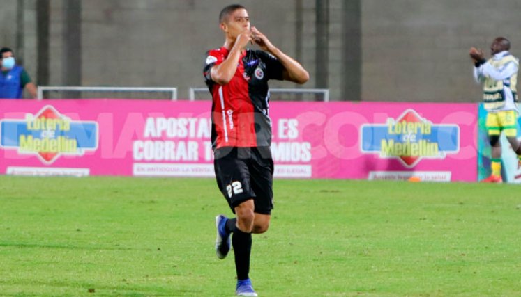 Jhon Bairon Suaza, defensor del Cúcuta Deportivo. Foto: Dimayor. 