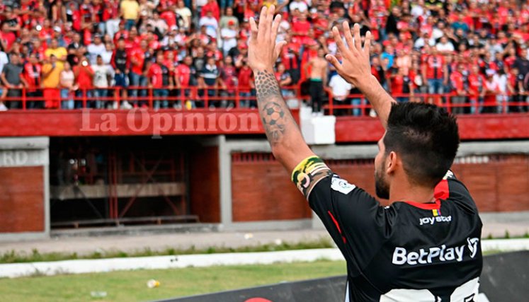 Jhonatan Agudelo, Cúcuta Deportivo. Foto: Jorge Iván Gutiérrez. 