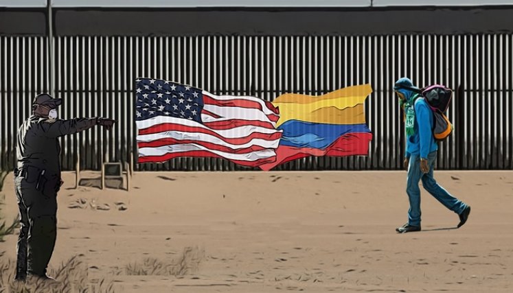 Migración a Estados Unidos El paso ilegal por la frontera entre México y Estados Unidos es constante y peligroso.