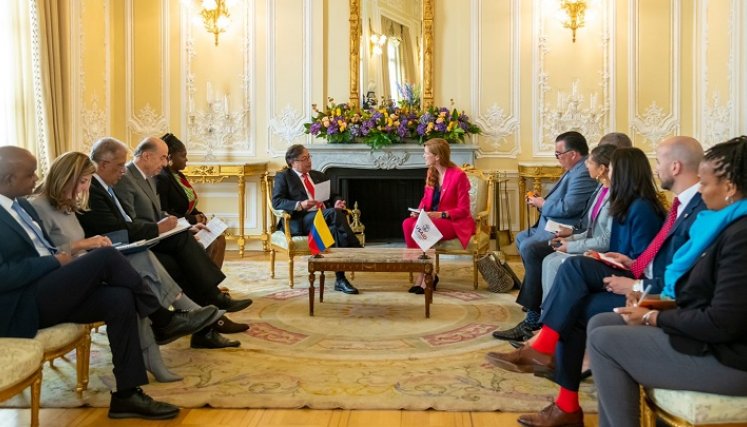 La agenda del segundo encuentro de EE. UU. y el Gobierno Petro./Foto: Colprensa