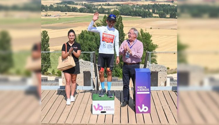 Ciclismo Santiago Buitrago buscará el título en la última jornada de la Vuelta a Burgos./Foto: AFP