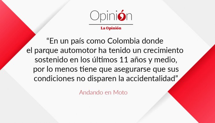 Editorial - Andando en moto