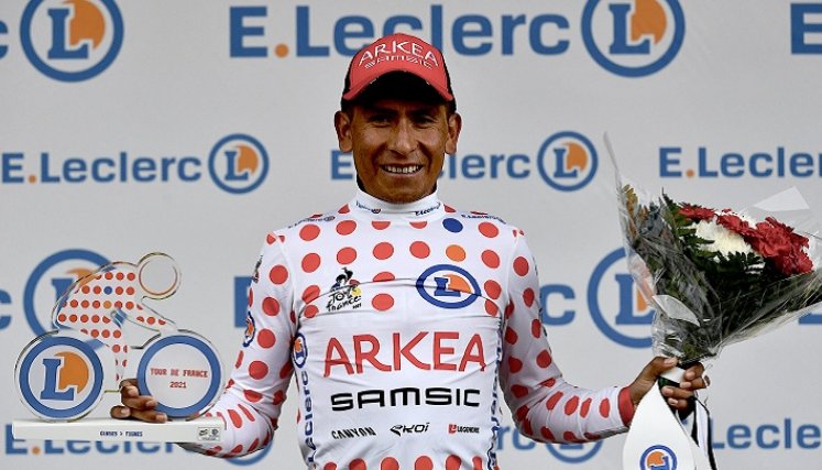 Nairo Quintana terminó su ciclo con el Arkéa Samsic, con el que estuvo tres años.