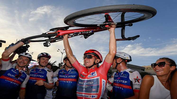 Remco Evenepoel ganó la Vuelta a España