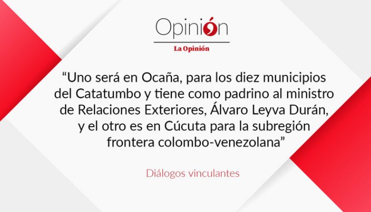 Diálogos vinculantes