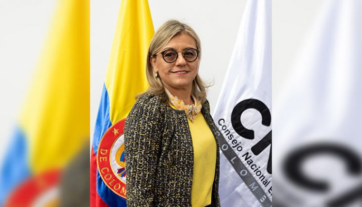 Fabiola Márquez Grisales fue elegida como nueva presidenta del CNE./Foto: Colprensa