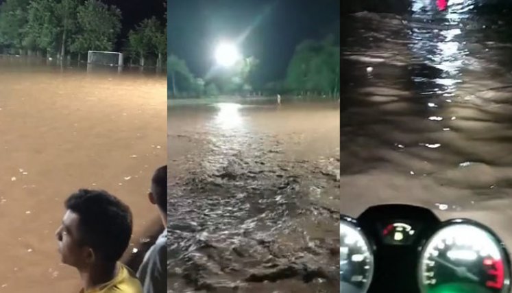 Estragos de la ola invernal en el Catatumbo./Foto: capturas de videos,.
