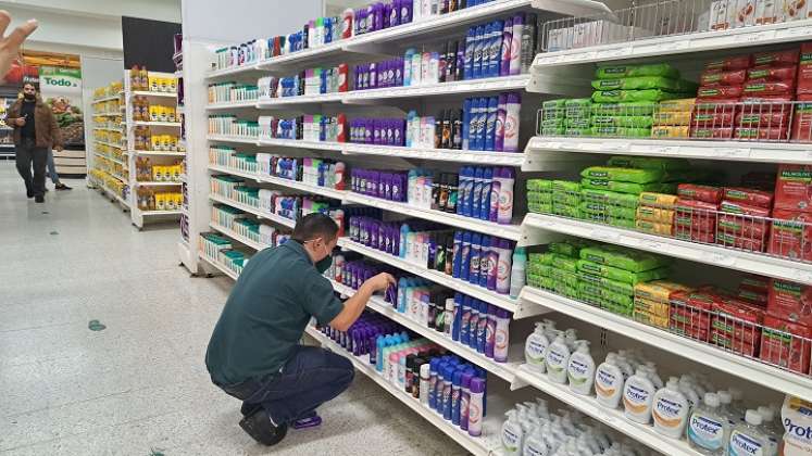 Abastecimiento en supermercados de Venezuela mejoró tras la llegada de la pandemia. Fotos Anggy Polanco / La Opinión