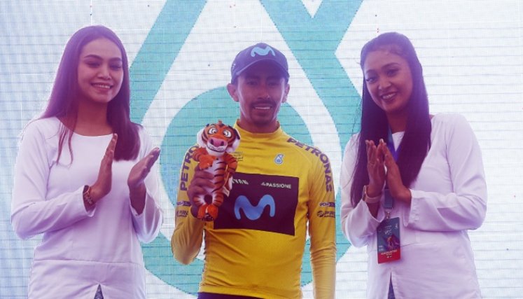 El pedalista colombiano Iván Ramiro Sosa se adjudicó la tercera etapa del Tour de Langkawi.
