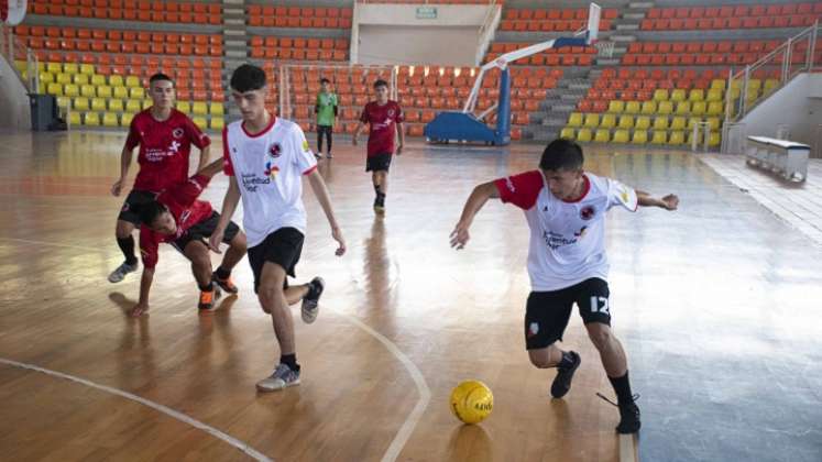 La selección Norte de fútsal tuvo un buen inicio en la final del Interligas de Bogotá.