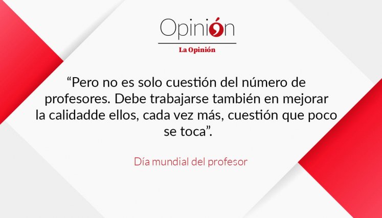 Día mundial del profesor